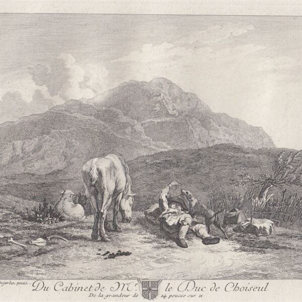 Dujardin o Du Jardin Karel, Basan, 1771