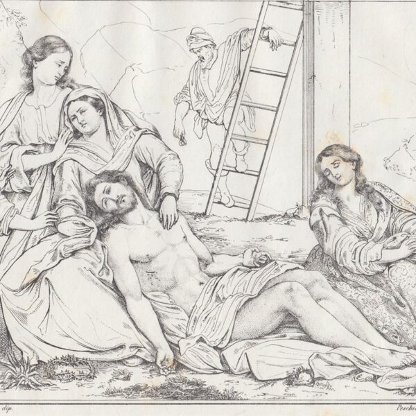 Deposizione, A.Correggio, 1837