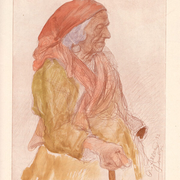 Christian Wilhelm Allers, Vecchia, 1890