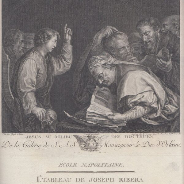 Giuseppe Ribera, Gesù tra i Dottori, 1786