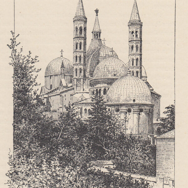 Padova, Abside della Basilica, 1890