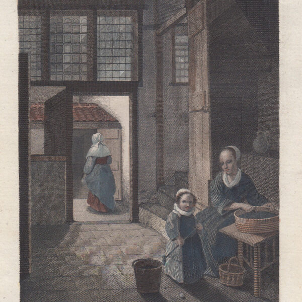 Interno Olandese, P. de Hooge, 1850