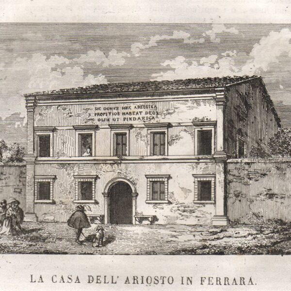 Ferrara, Casa dell'Ariosto, 1840