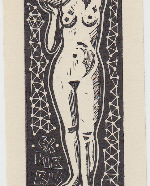 Olav Vinuri exlibris