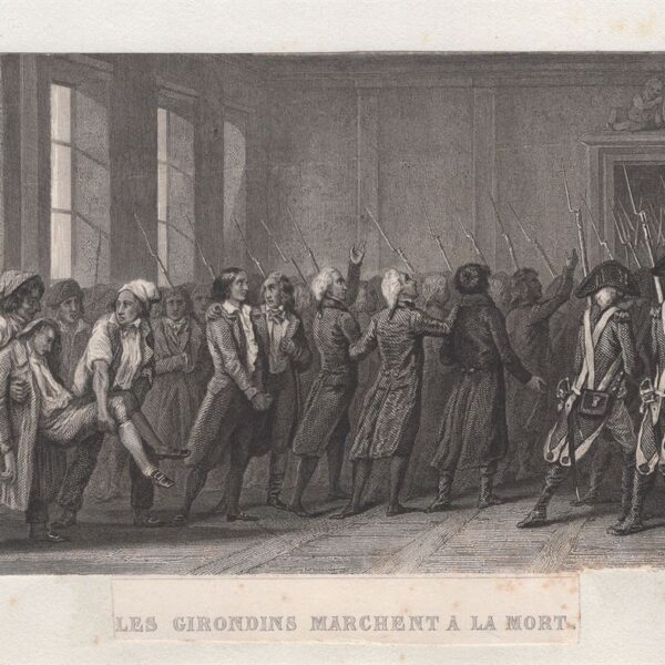 I Girondini vanno a morire, 1850