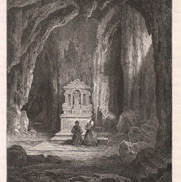 Trieste, Grotte di San Servolo, 1877