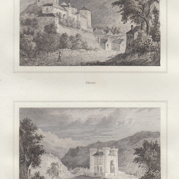 Aosta, Verres e Emaville, 1834