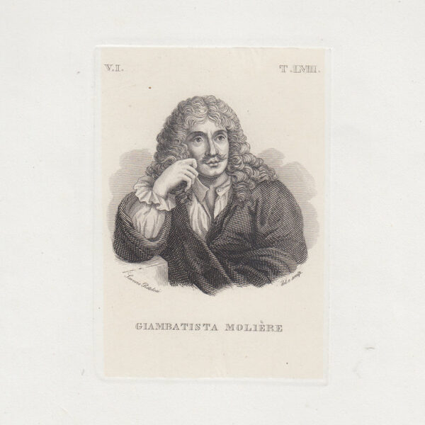 Saverio Pistolesi, Giambatista Molière, 1850