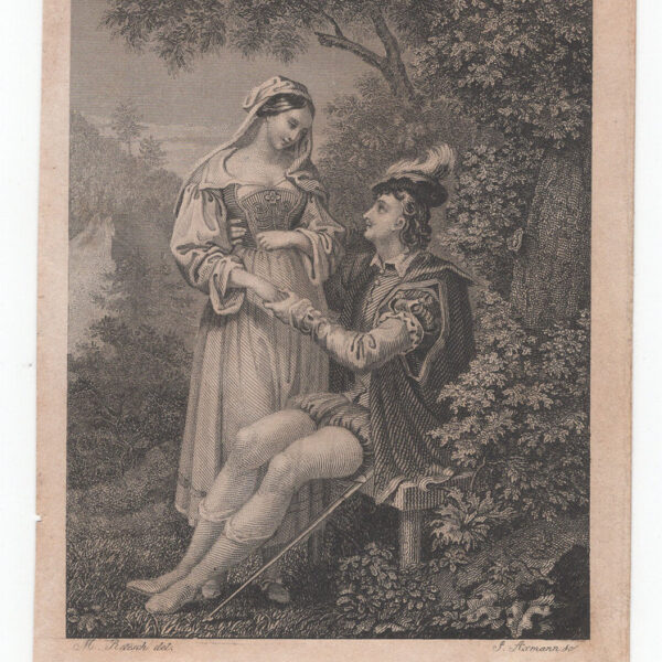 Piccola incisione del XVIII-XIX s