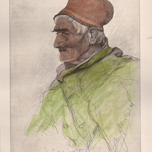 Christian Wilhelm Allers, Pescatore, 1890