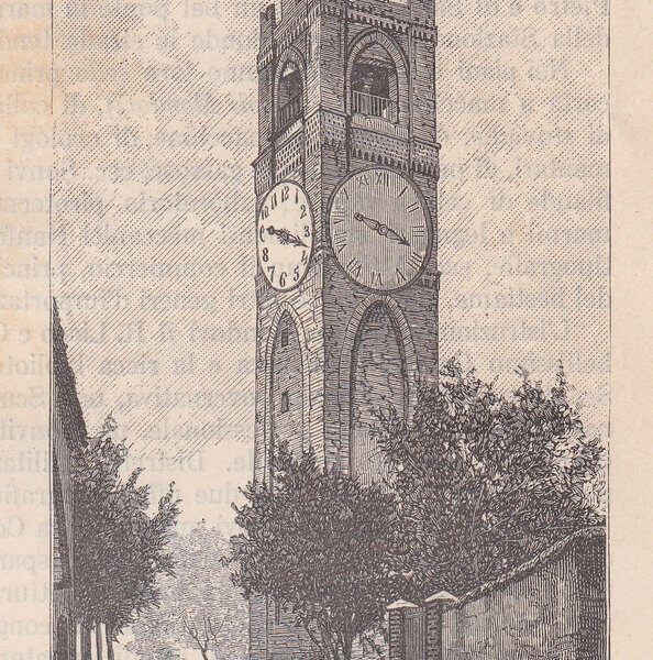 Mondovì, Torre del Belevedere, 1890