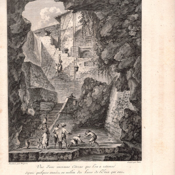 Catania, Cisterna dell'acqua, Saint-Non, 1781-86