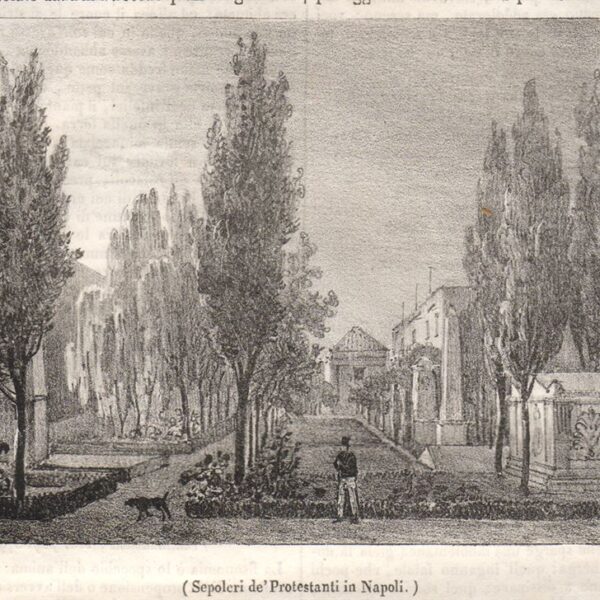 Napoli, Cimitero dei Protestanti, 1842