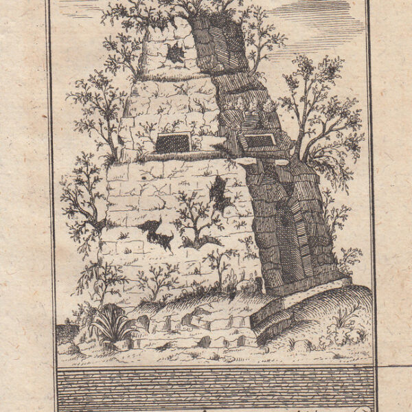 Napoli, Sepolcro di Virgilio, 1712