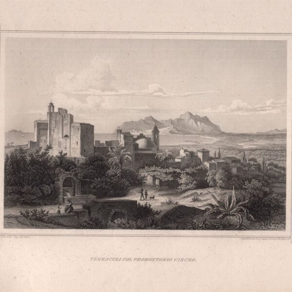 Terracina, Promontorio Circeo, 1860