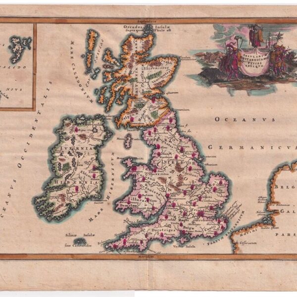 Inghilterra, Cellarius - 1701