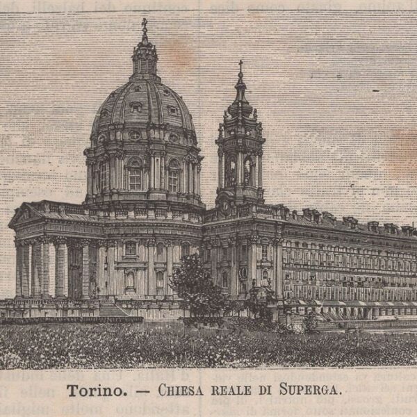 Torino, Chiesa di Superga, 1890