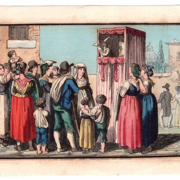 da Bartolomeo Pinelli, Il casotto dei Burrattini, Gaetano Cottafava, 1826