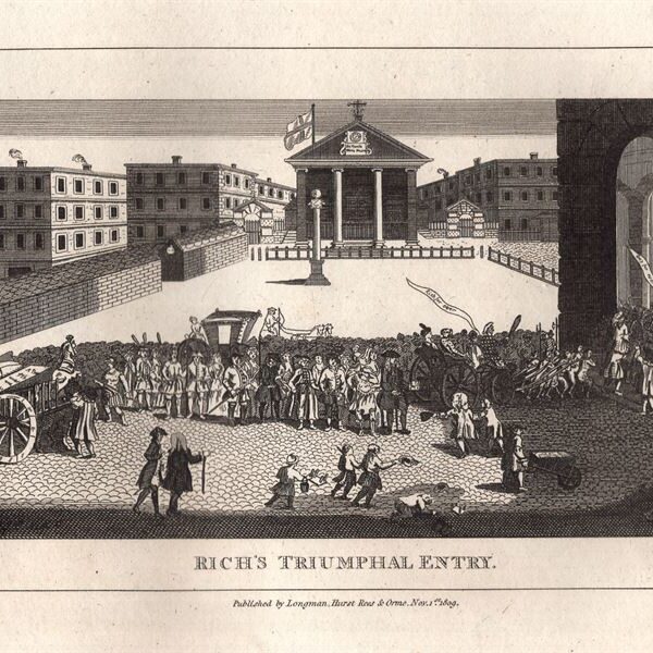 Hogarth William (1697-1764), Rich's Triumphal Entry, 1809