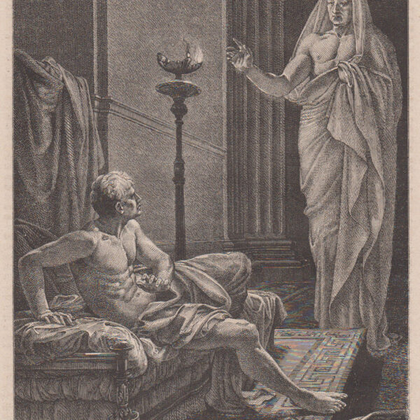 Il sogno di Scipione Xilografia 1872