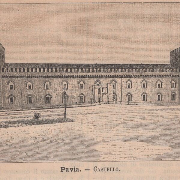 Pavia, Castello, 1890