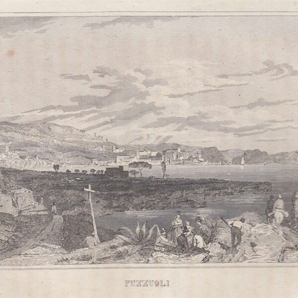 Pozzuoli, Veduta, 1834