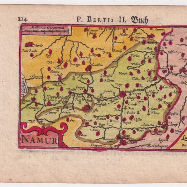 Petrus Bertius, Namur,1612