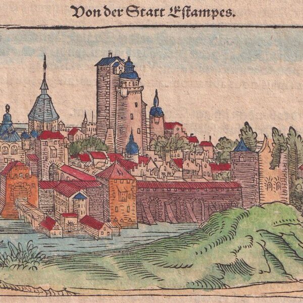 Mappa di Estampes, 1614