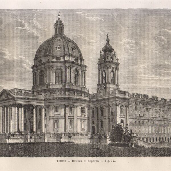 Torino, 1865, Basilica di Superga