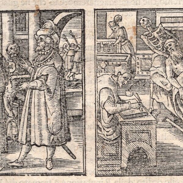 Fabio Glissenti, La Morte ed il Moribondo, 1596