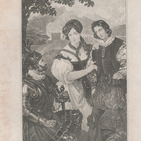 Piccola incisione del XVIII-XIX s