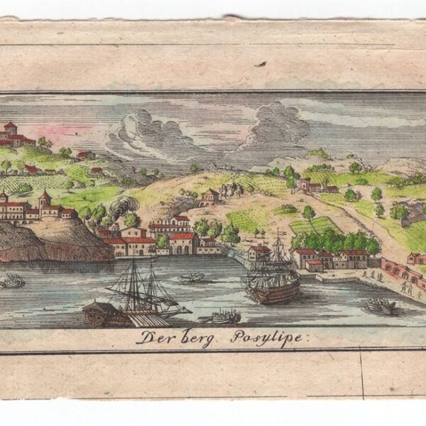 Napoli, Veduta da Posillipo, 1712