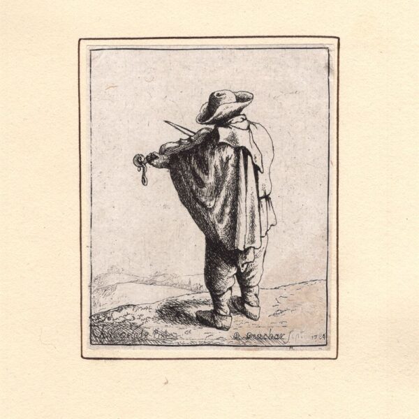 David Deuchar (1743-1808), Il Violinista da A. Ostade