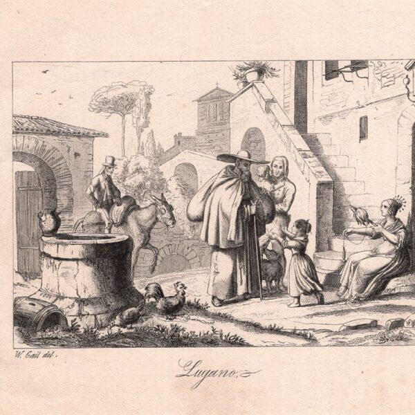 Lugano, Svizzera, 1850