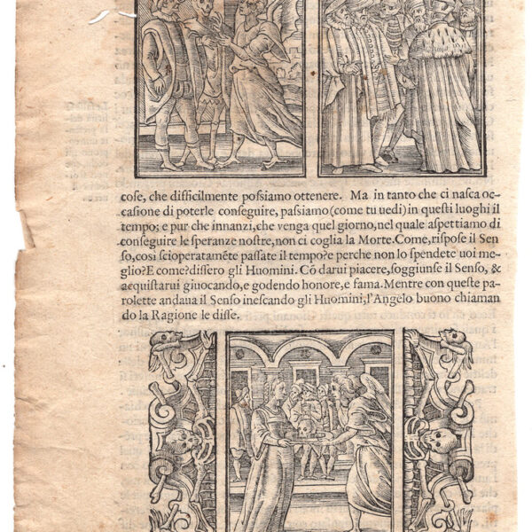 Fabio Glissenti, La Morte e l'Angelo, 1596