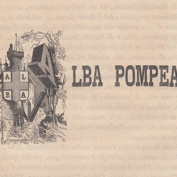 Alba Pompea, Cuneo, 1871