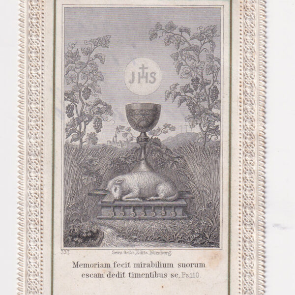 Agnello di Dio, 1850