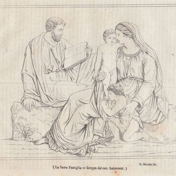 Sacra famiglia, 1842