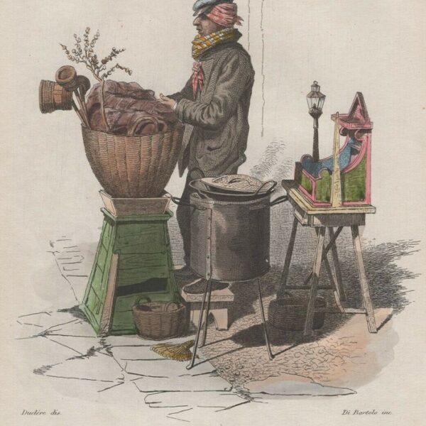 Il castagnaro, Duclere, 1853