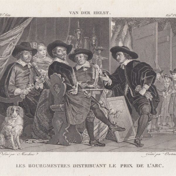 I Borgomastri e i premi dell'arco, Van Der Helst