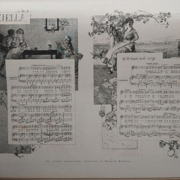 Canzoni Napoletane, Graziella, Io te voglio bene assaje, 1884