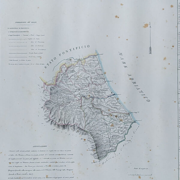 Provincia di Abruzzo Ultra I, B. Marzolla, 1832