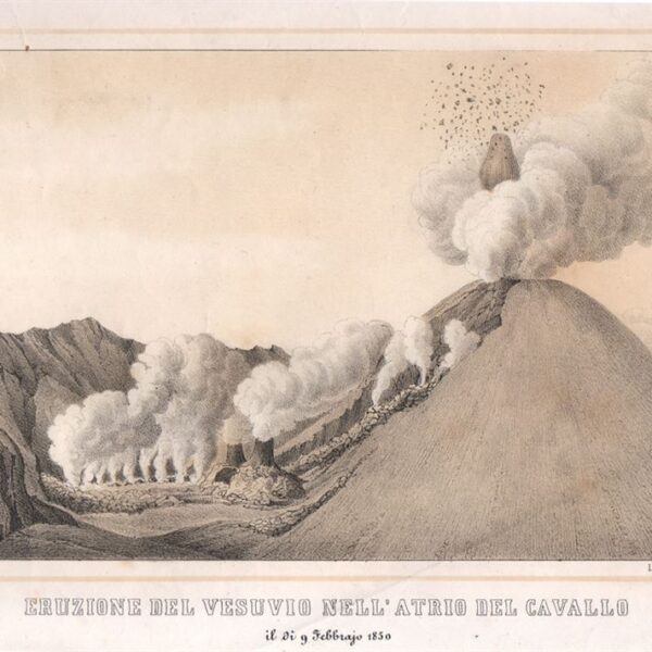 Napoli, Vesuvio, Eruzione del Vesuvio del 1850
