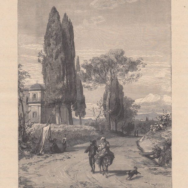 Genazzano, Lazio, 1875