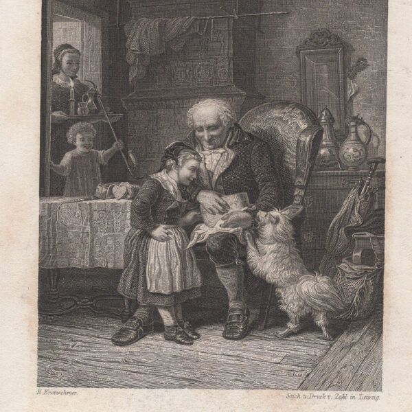 Piccola incisione del XVIII-XIX s