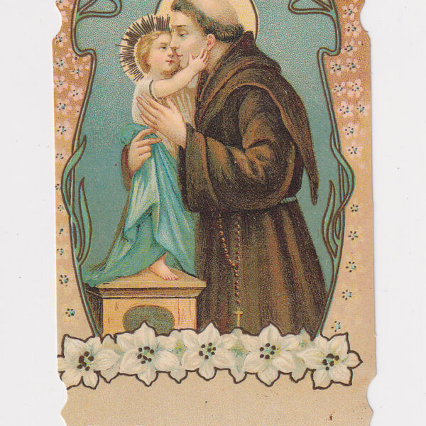 S.Antonio di Padova, Santino del XX sec.