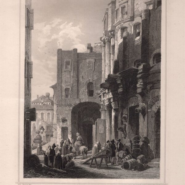 Roma, Il Teatro di Marcello, 1860