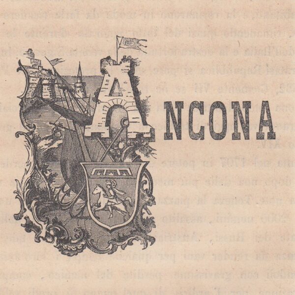 Ancona, Stemma, 1871