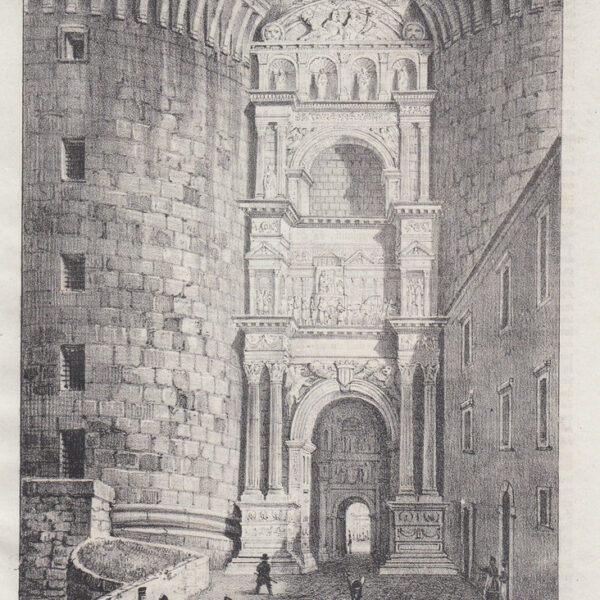 Napoli, Maschio Angioino, 1837