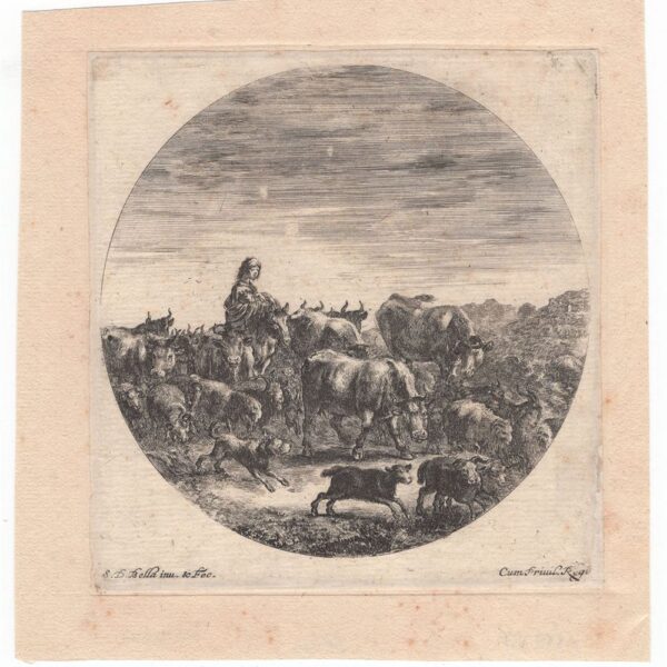 Stefano Della Bella, sei Paesaggi..., 1646